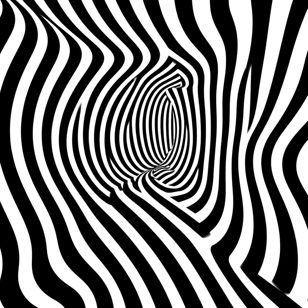 Optical Illusion Coloring Page Optical Illusion Coloring Page