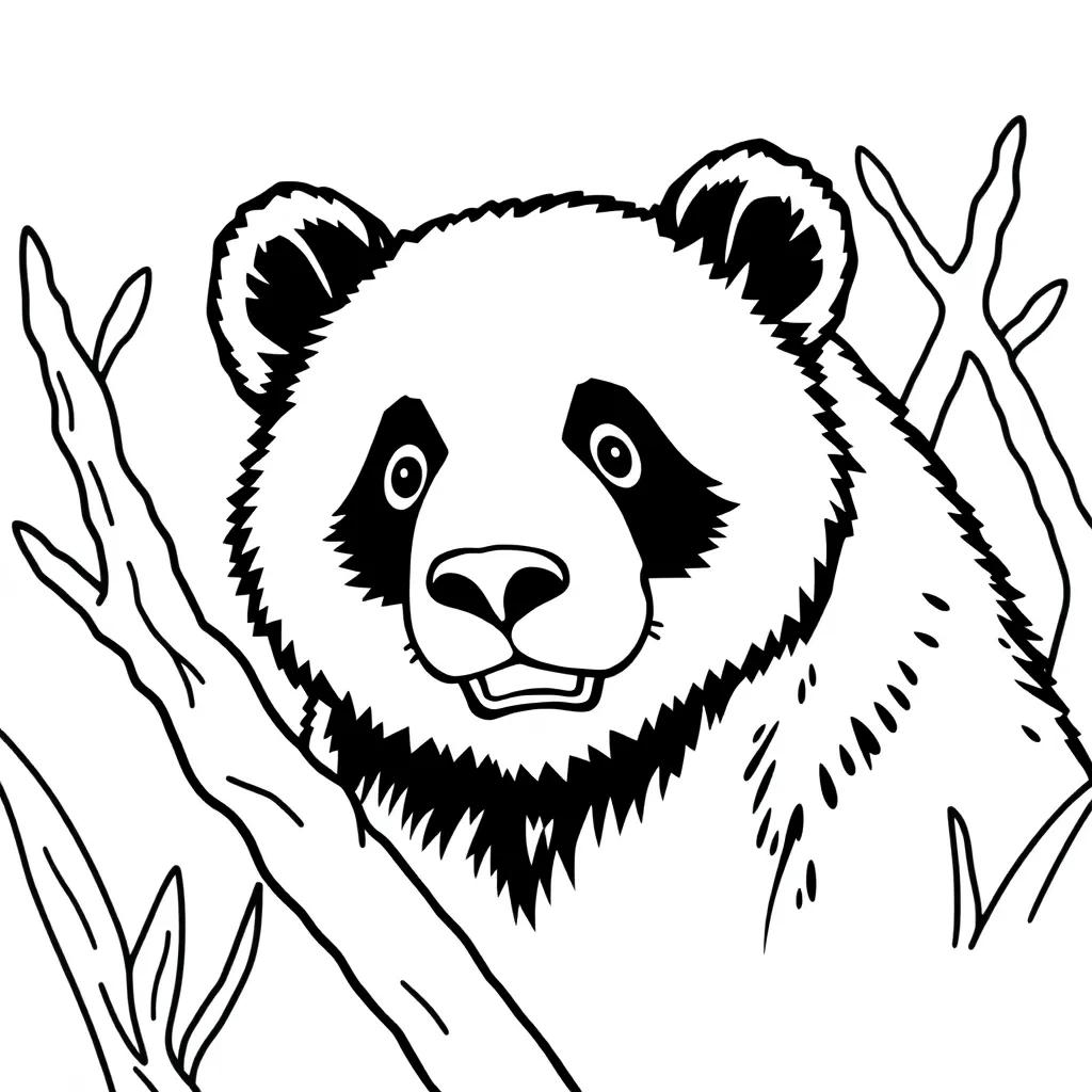 Panda Bear Coloring Pages Printable