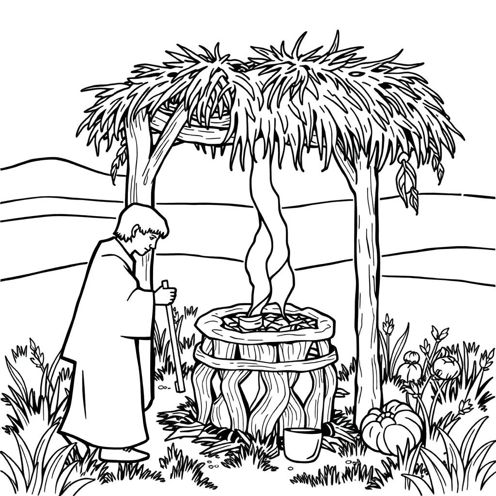 The Parable Of The Sower Coloring Pages