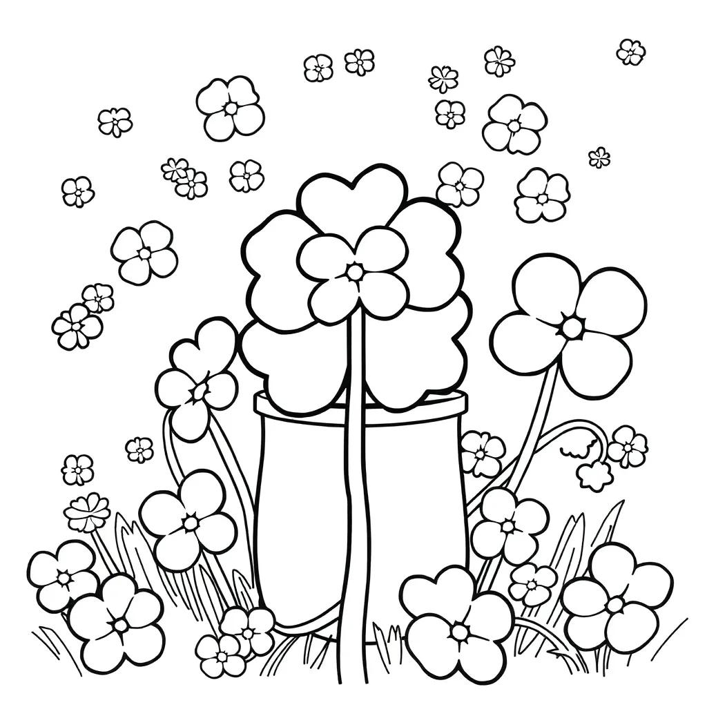 St Patrick’s Day Coloring Pages Printables