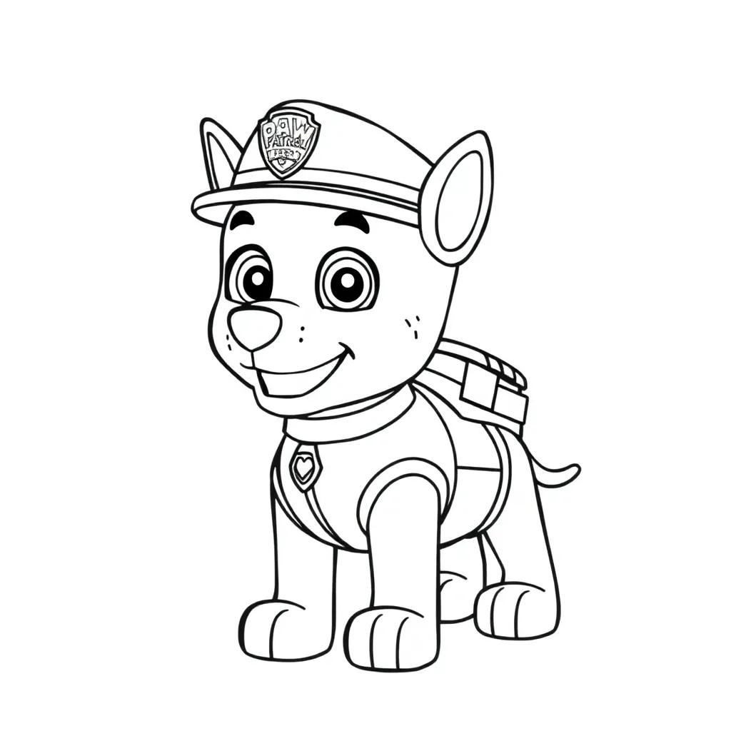 Paw Patrol Marshall Coloring Pages Paw Patrol Marshall Coloring Pages