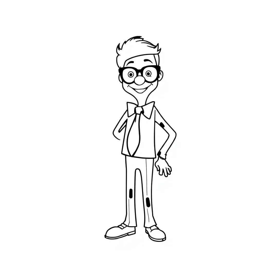 Mr Peabody Coloring Pages
