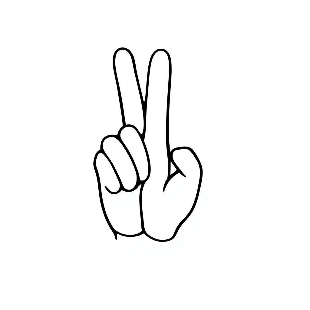 Peace Sign Coloring Pages