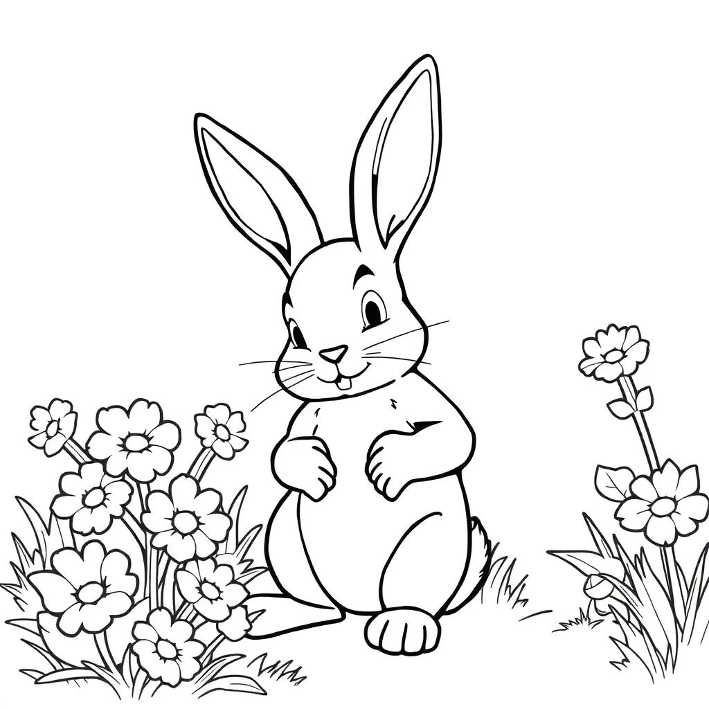 Peter Rabbit Coloring Page