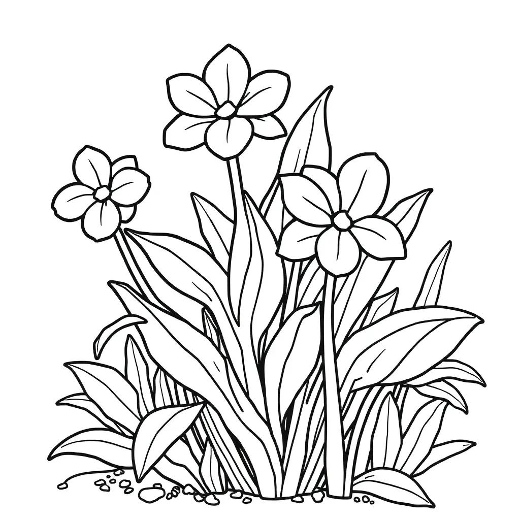 Plant Coloring Pages Printable