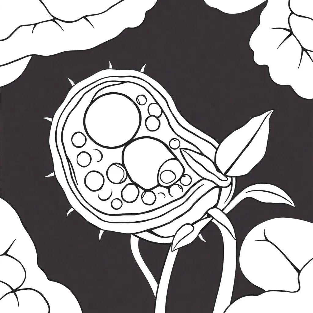 Plant Cell Color Page