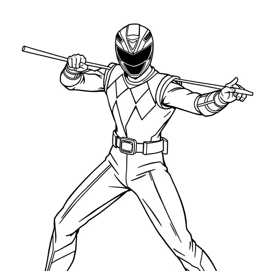 Power Ranger Coloring Pages To Print