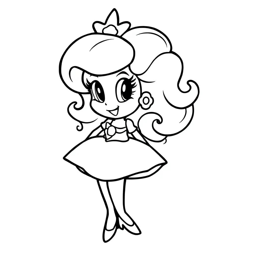 Princess Rosalina Coloring Pages