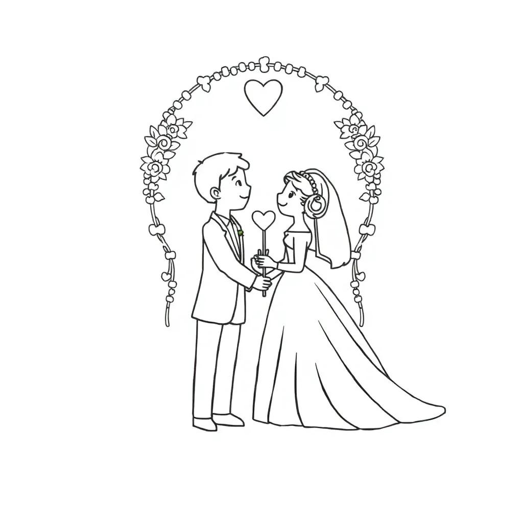 Printable Wedding Coloring Pages Printable Wedding Coloring Pages