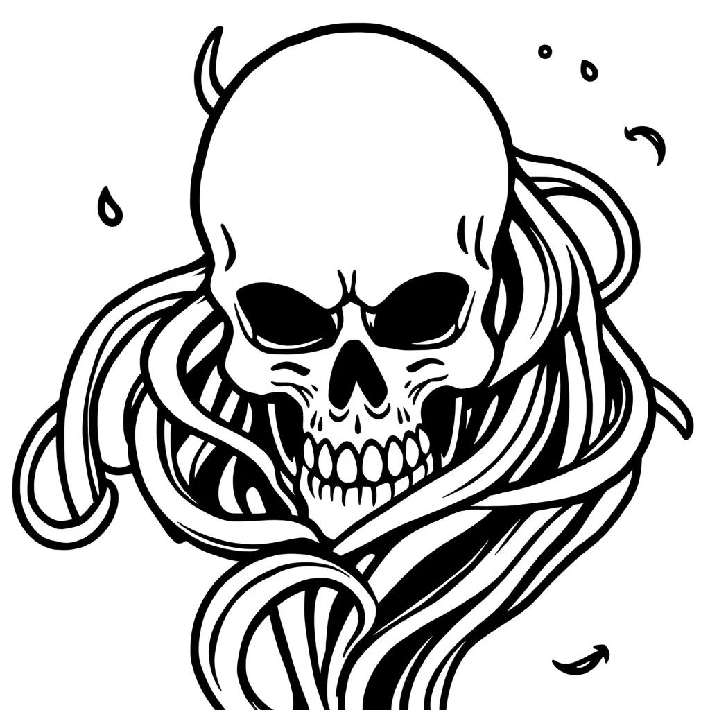 Printable Outline Tattoo Coloring Pages