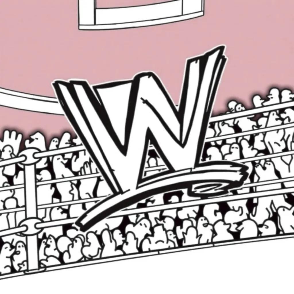 Printable Coloring Pages Wwe