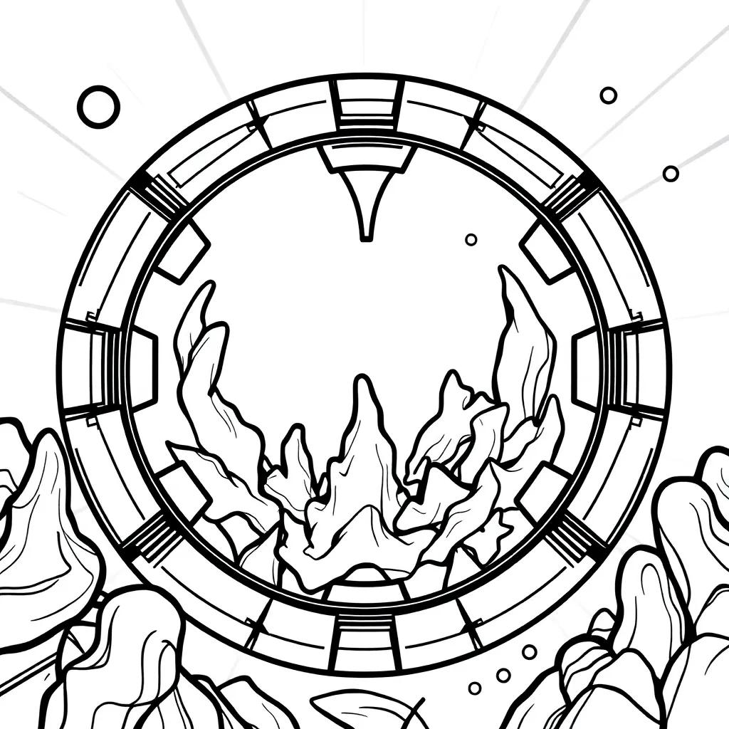 Printable Halo Coloring Pages