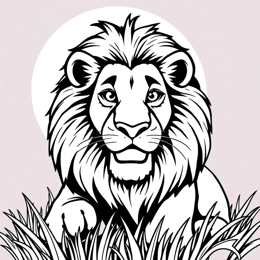 Printable Lion King Coloring Pages