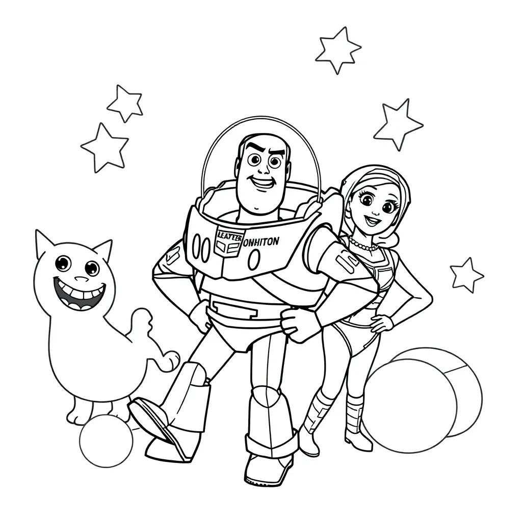 Printable Coloring Pages Toy Story