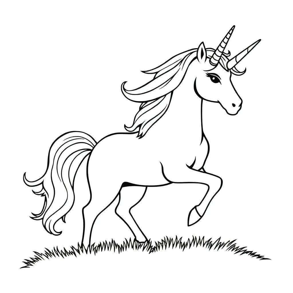 Printable Unicorn Color Pages