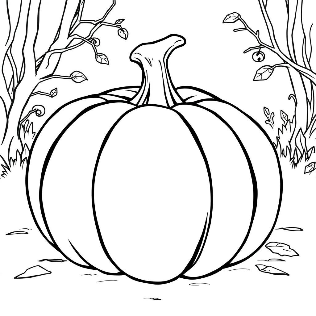 Printable Halloween Pumpkin Coloring Pages