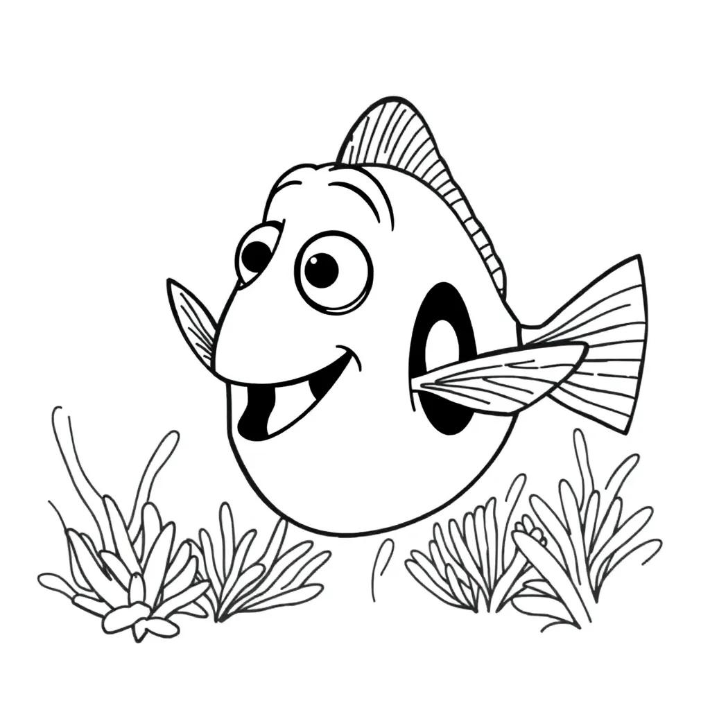 Printable Nemo Coloring Pages