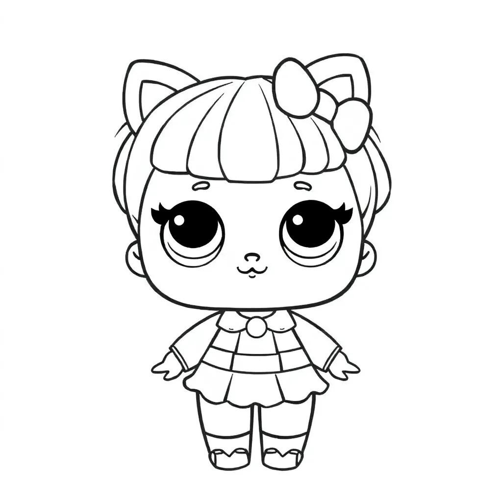 Printable Lol Doll Coloring Pages Printable Lol Doll Coloring Pages