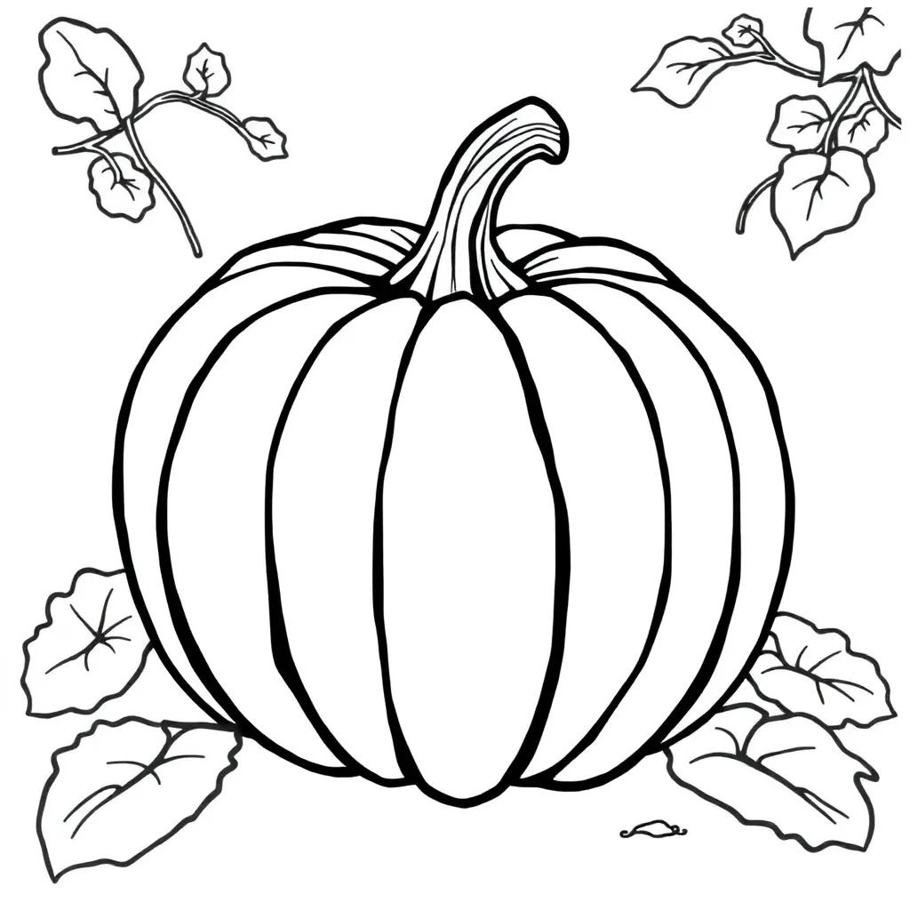 Pumpkin Coloring Pages For Adults