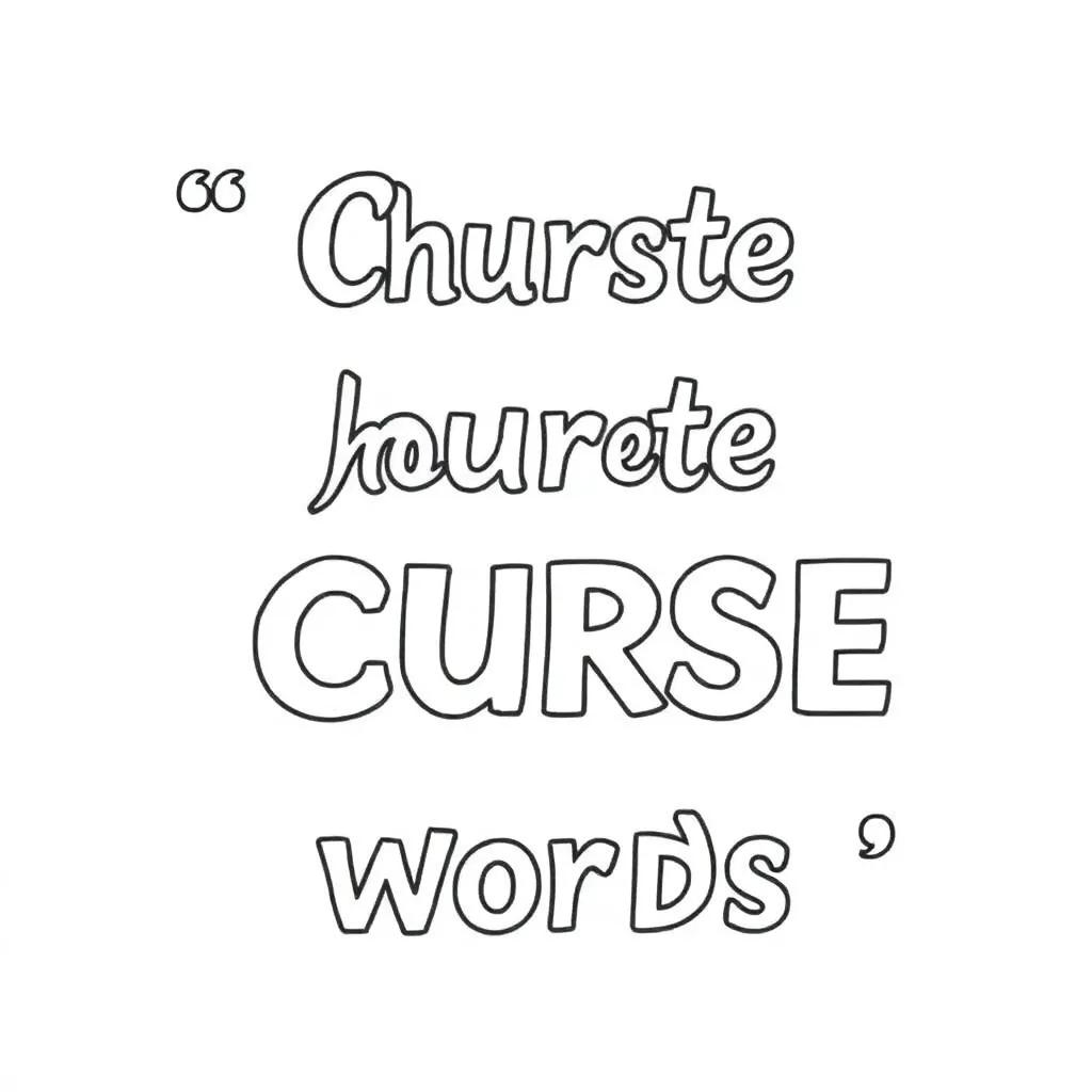 Quote Curse Words Coloring Page Quote Curse Words Coloring Page
