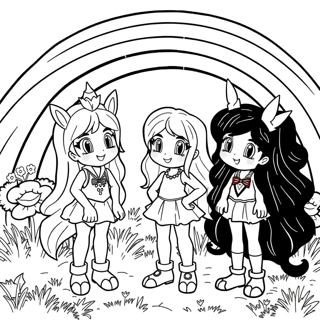 Rainbow Friends Coloring Pages Chapter 3