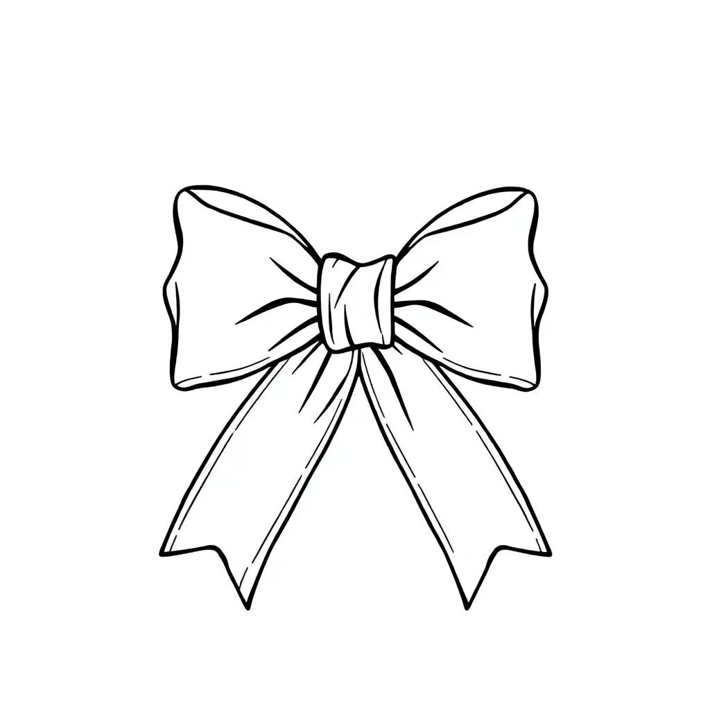 Red Ribbon Coloring Pages