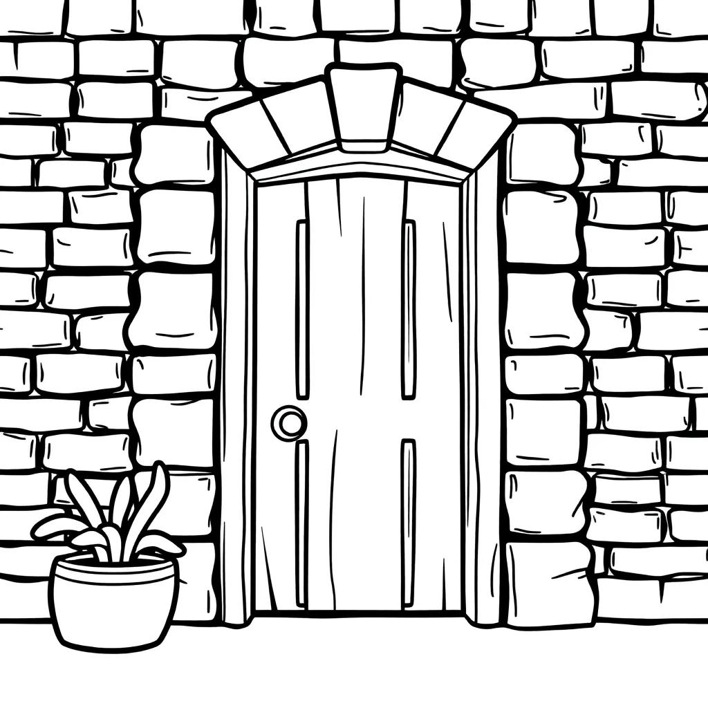 Roblox Doors Coloring Pages