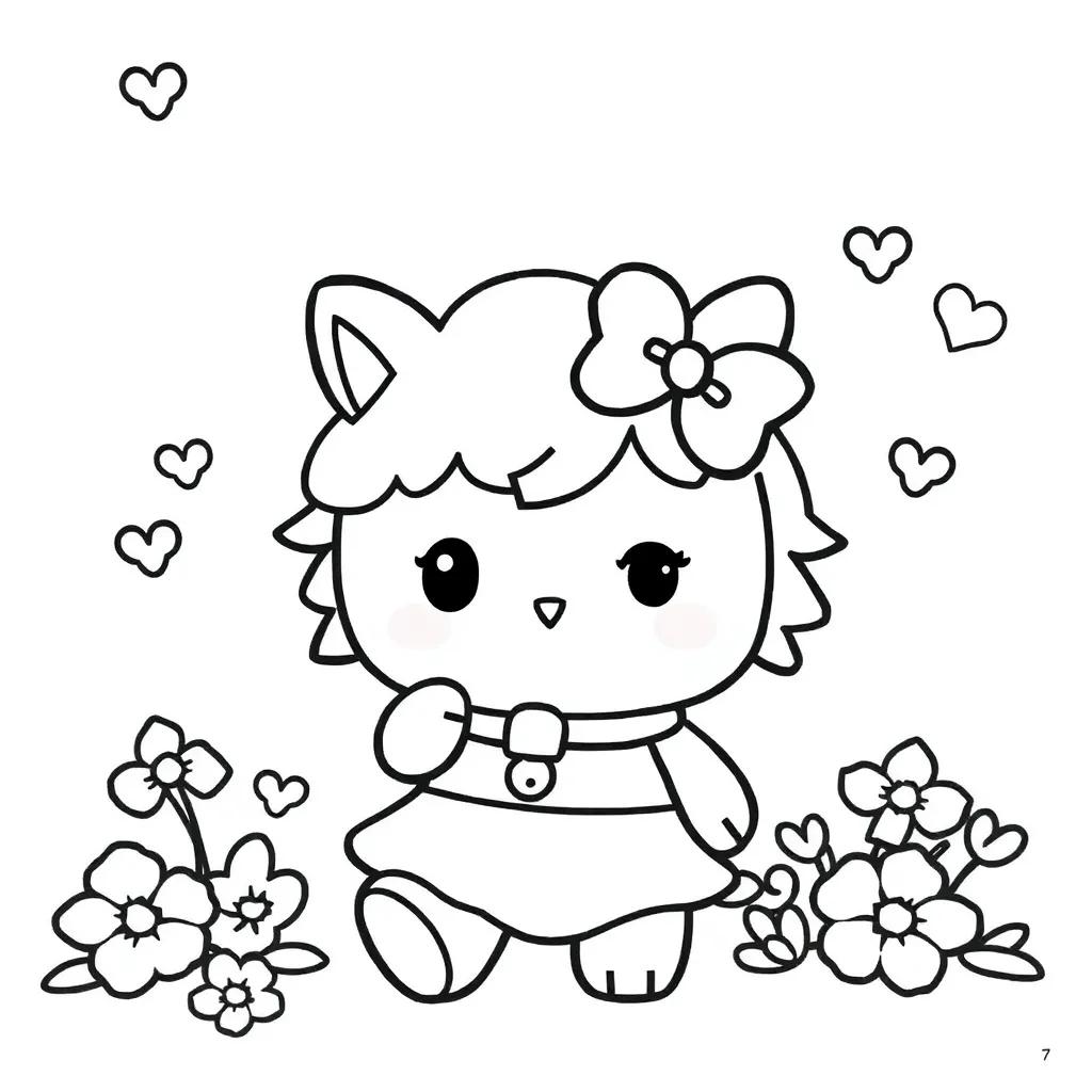Sanrio Character Coloring Pages