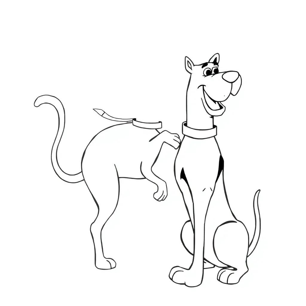 Scooby Doo Coloring Pages Free Printable