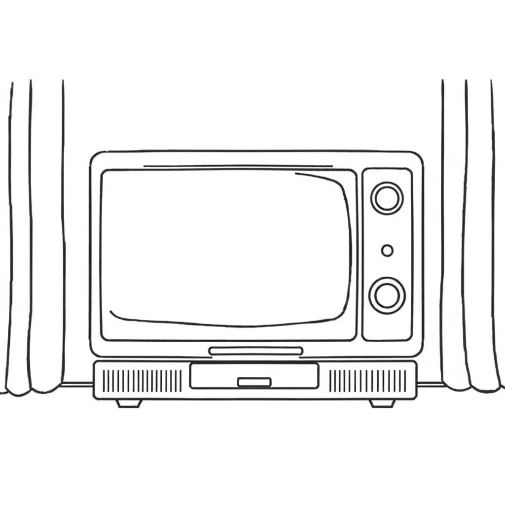 Tv Show Coloring Pages