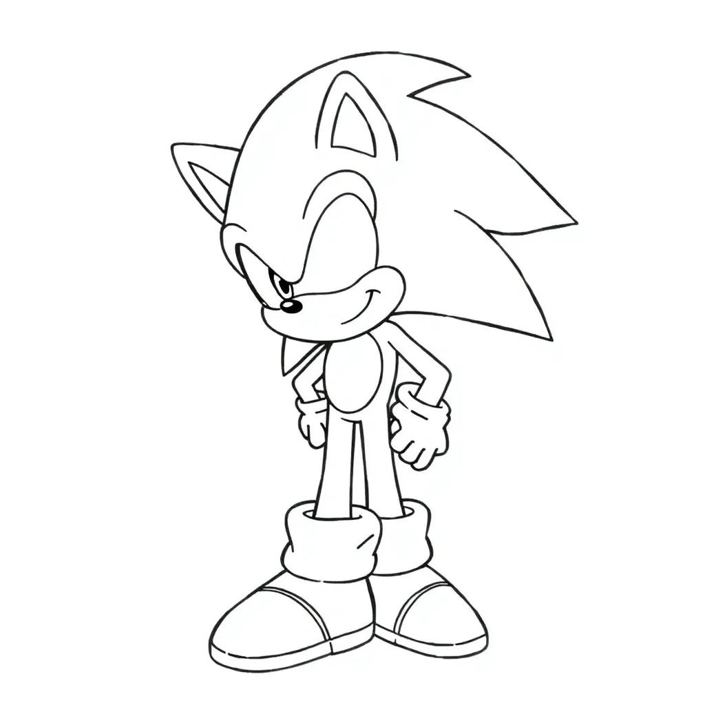 Sonic The Hedgehog Movie Coloring Pages 2020