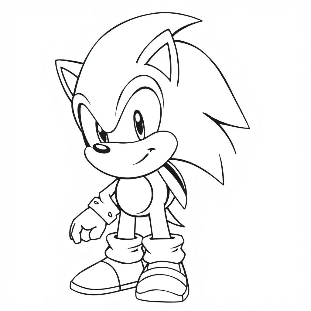 Sonic The Hedgehog Movie Coloring Pages