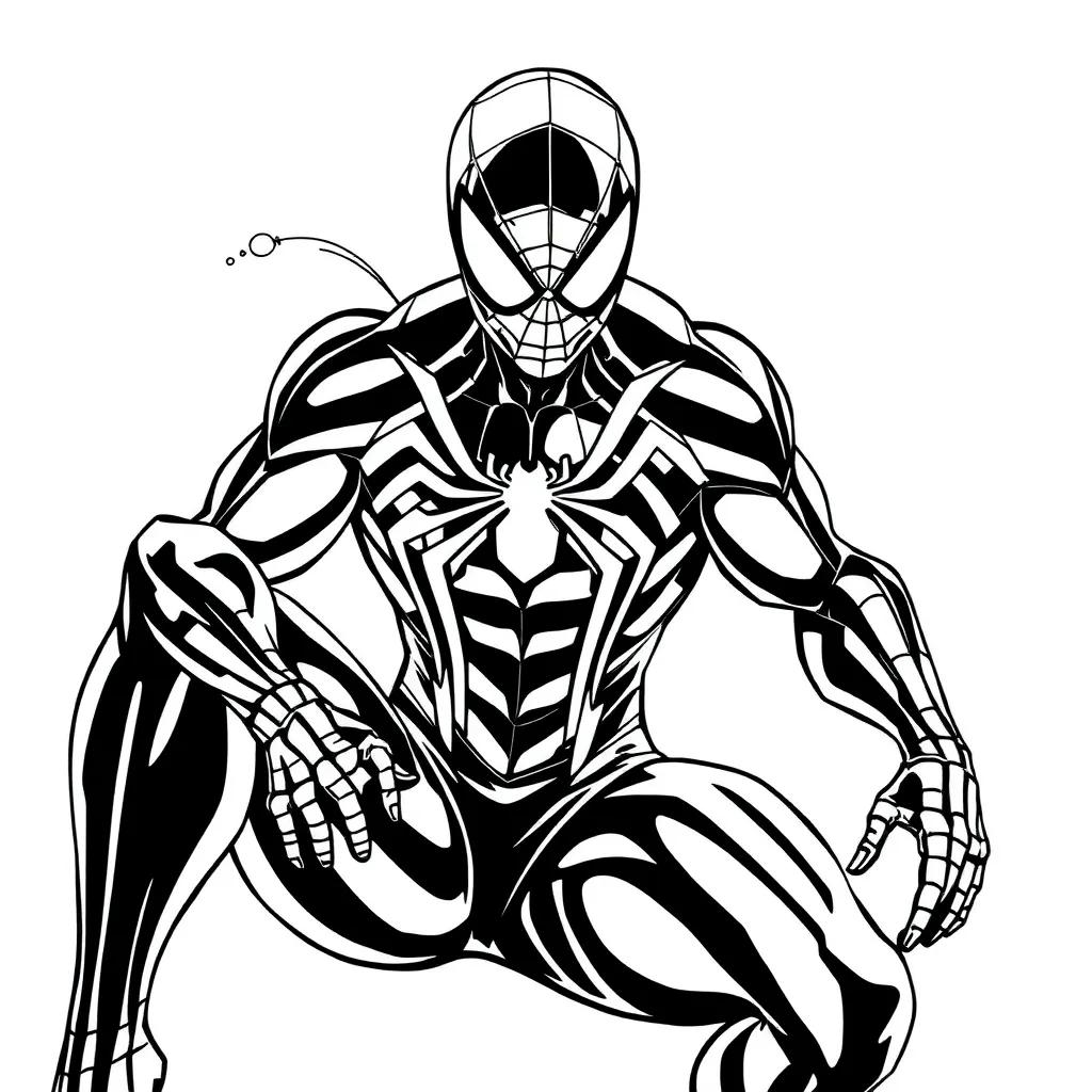 Spiderman 2099 Coloring Pages Spiderman 2099 Coloring Pages
