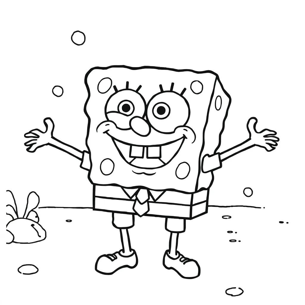 Spongebob Squarepants Coloring Pages Free Printable
