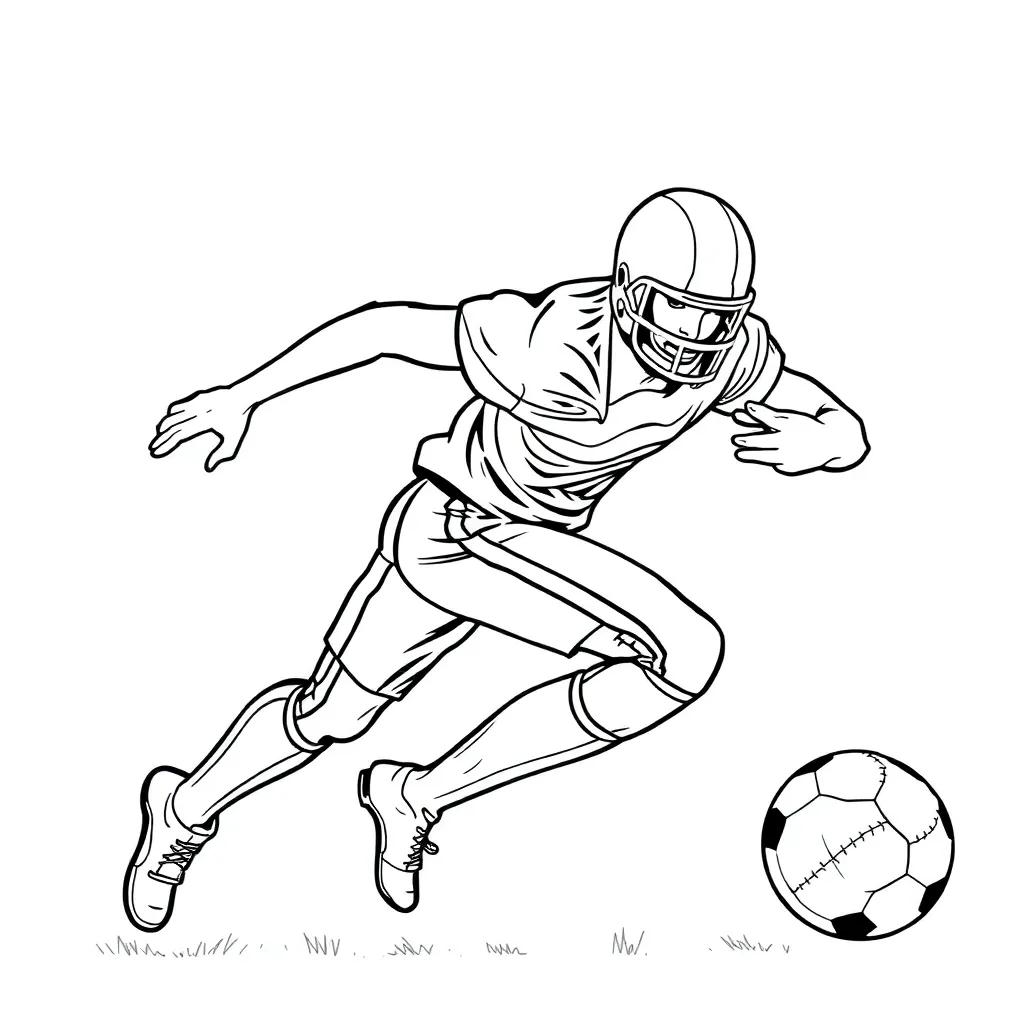 Sports Coloring Pages Free