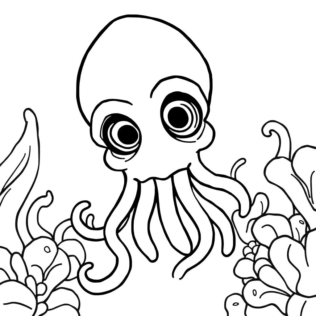 Squid Game Coloring Pages Printable