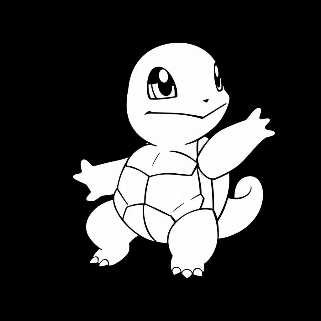 Squirtle Pokemon Color Page Squirtle Pokemon Color Page