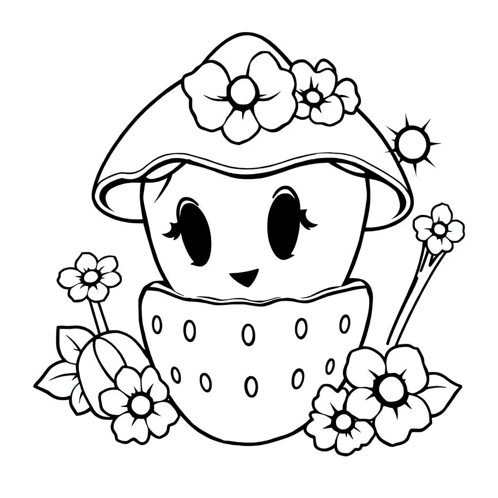 Strawberry Shortcake Coloring Pages Free Printable
