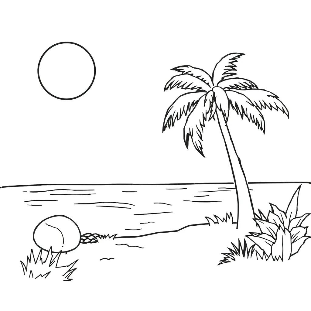 Summer Coloring Pages To Print
