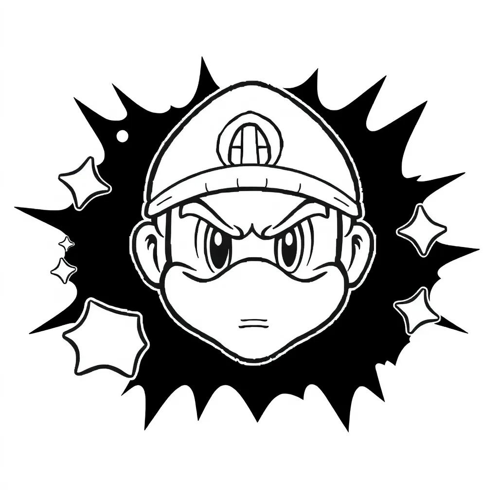 Super Smash Bros Coloring Page Super Smash Bros Coloring Page