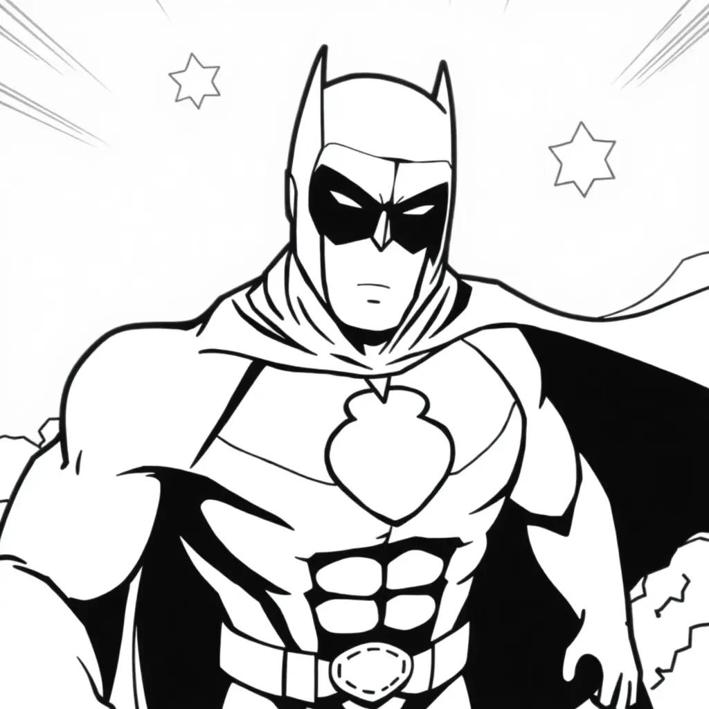 Super Hero Coloring Pages Free Printable