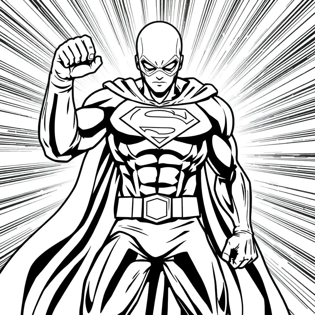 Superhero Coloring Pages For Free