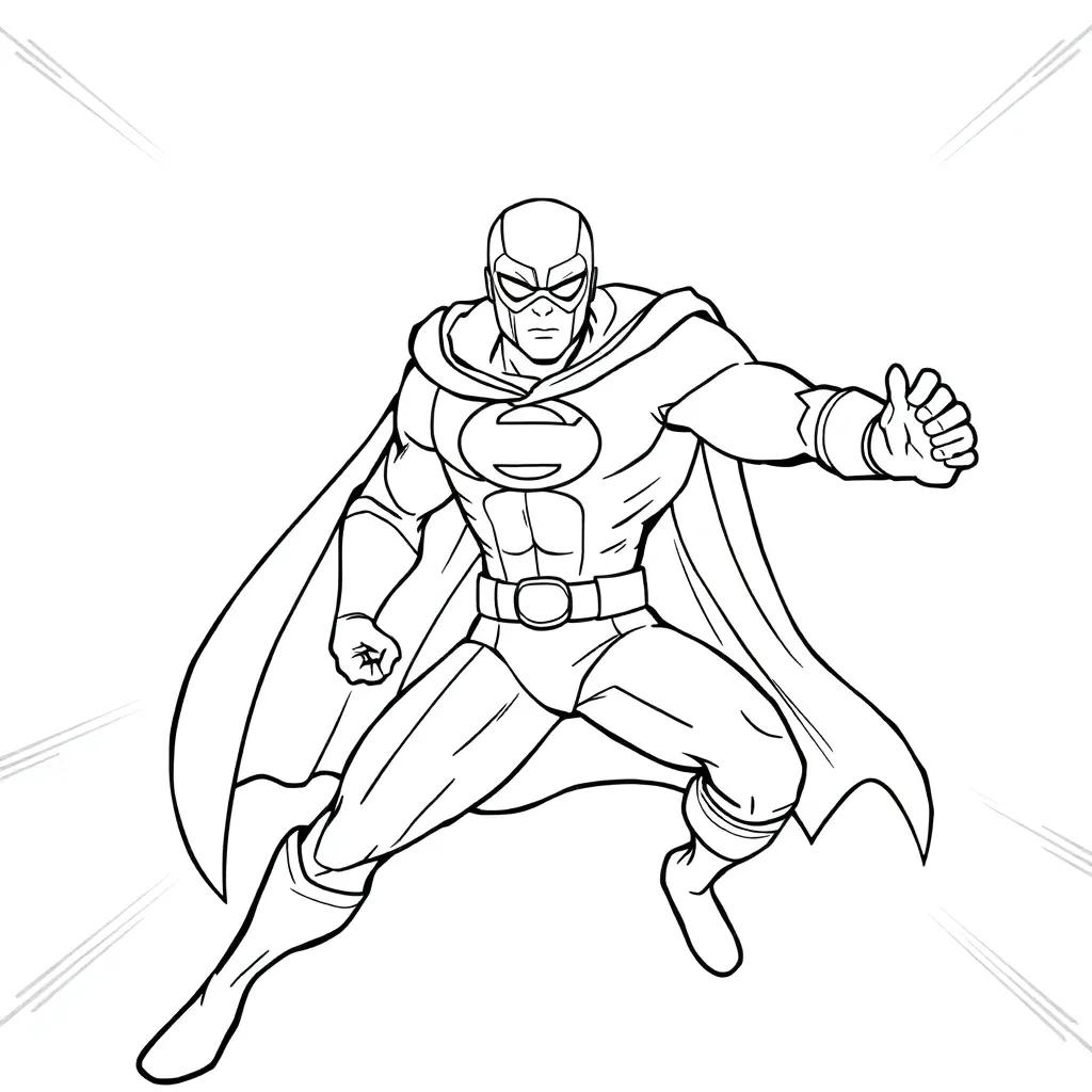 Superhero Coloring Pages Free Superhero Coloring Pages Free