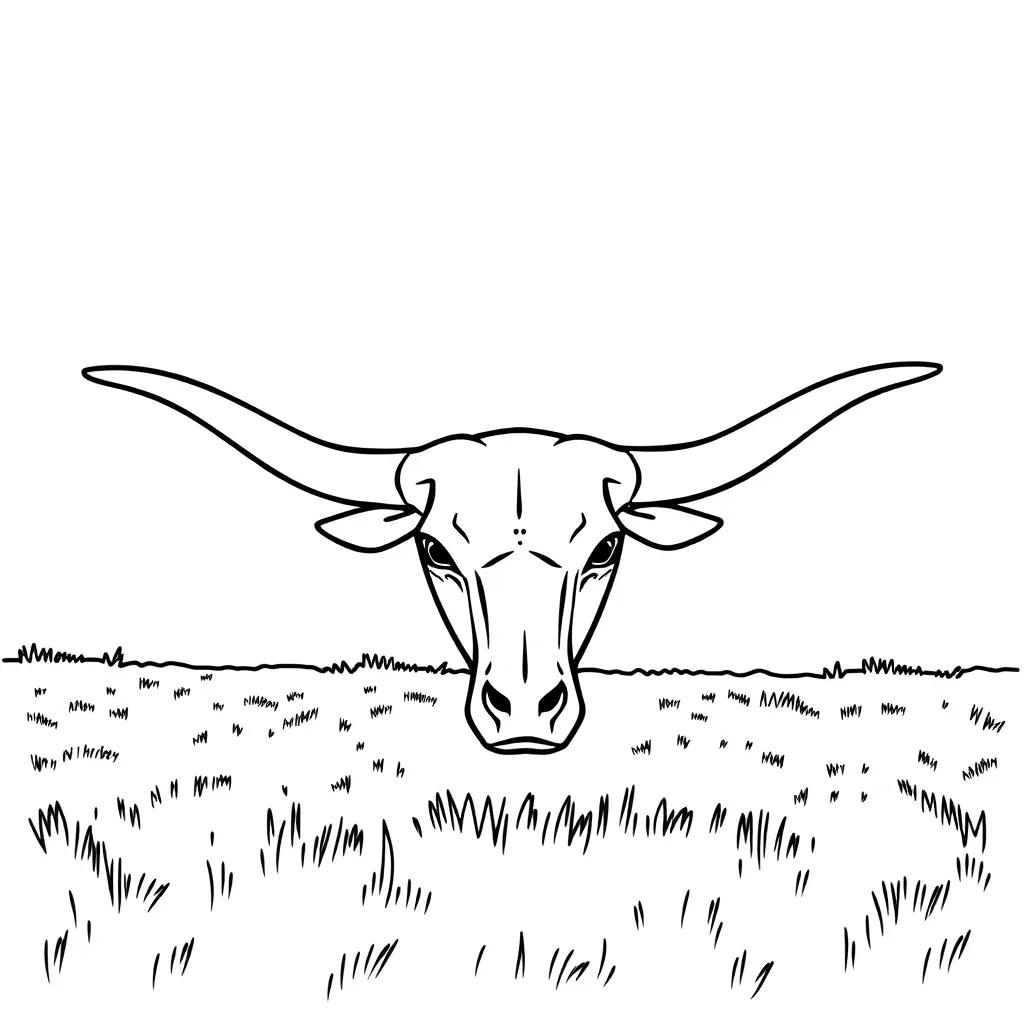 Texas Longhorns Coloring Pages