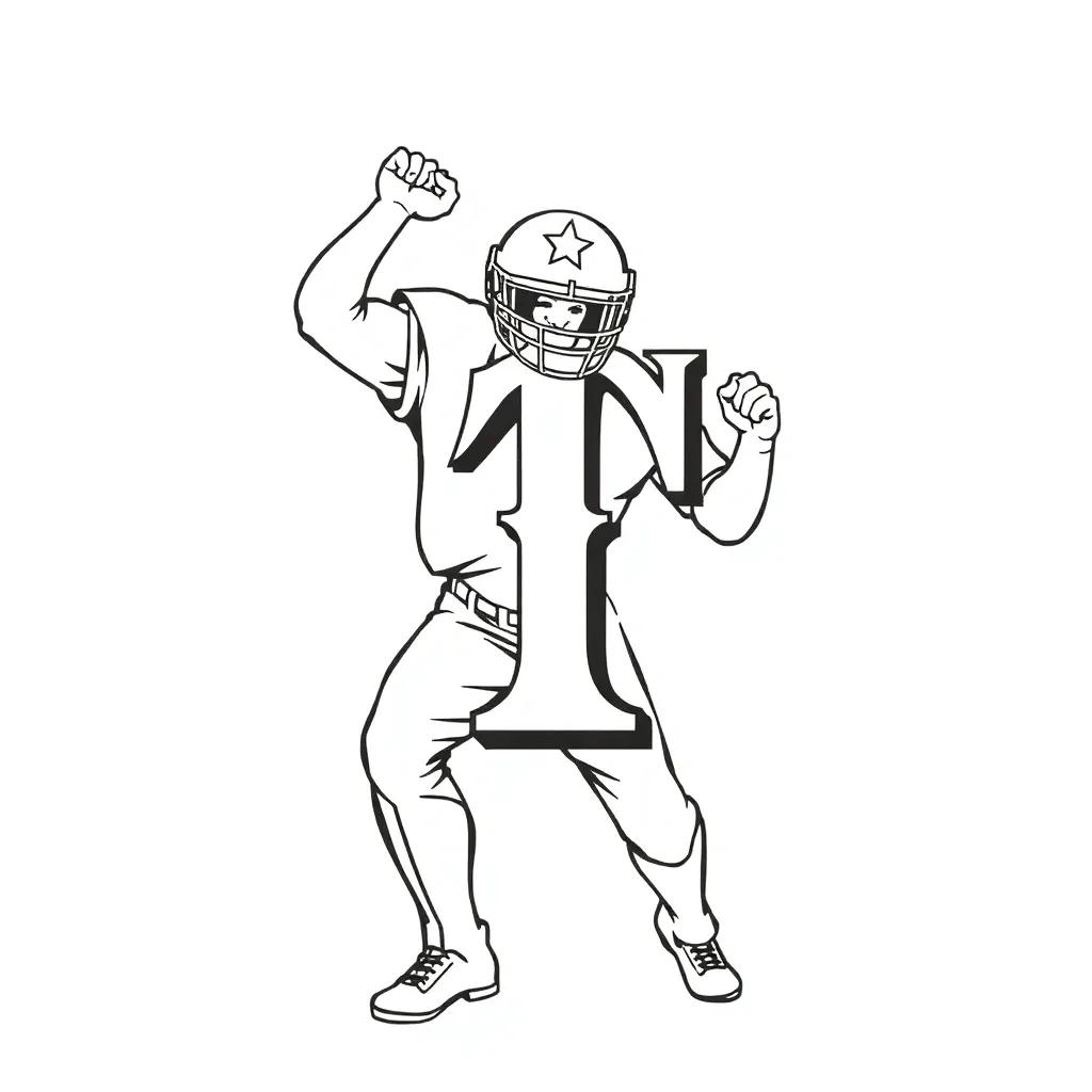 Texas Rangers Coloring Pages