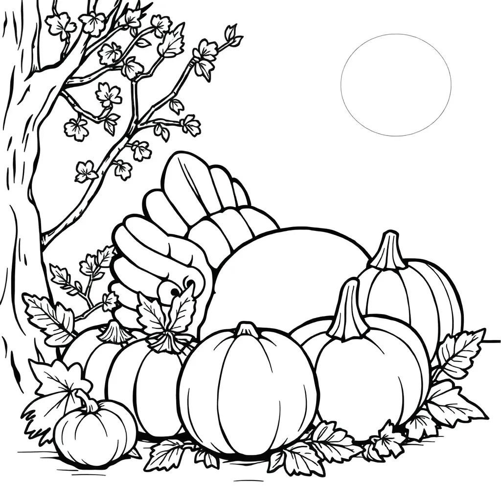 Thanksgiving Pictures Coloring Pages Thanksgiving Pictures Coloring Pages
