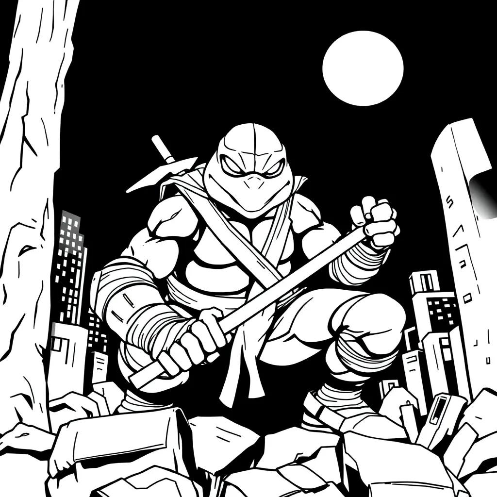 Tmnt Midnight Fanart Coloring Pages Tmnt Midnight Fanart Coloring Pages