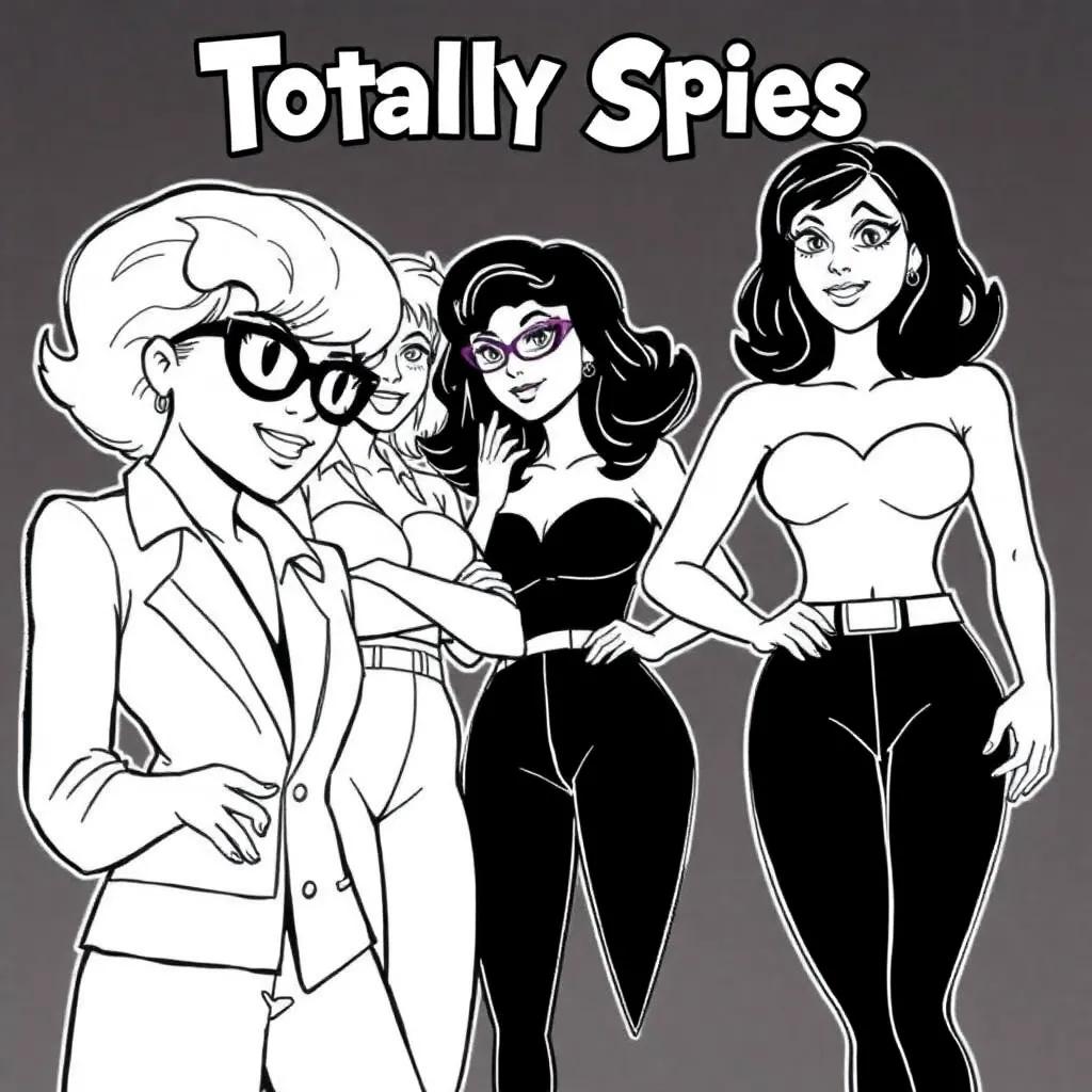 Totally Spies Coloring Pages