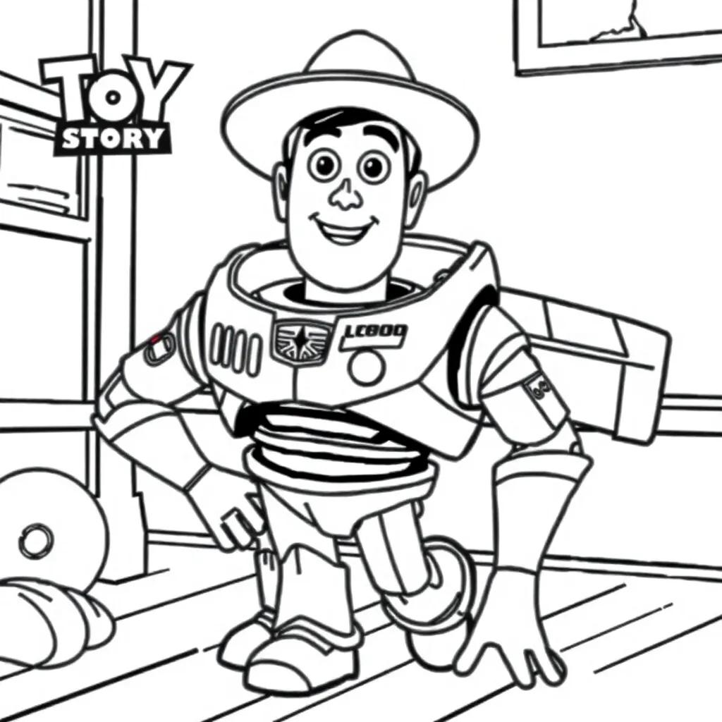 Toy Story 2 Coloring Pages
