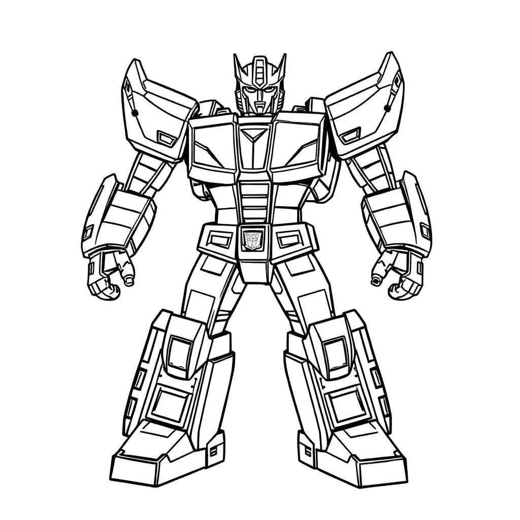 Transformer Coloring Pages Printable